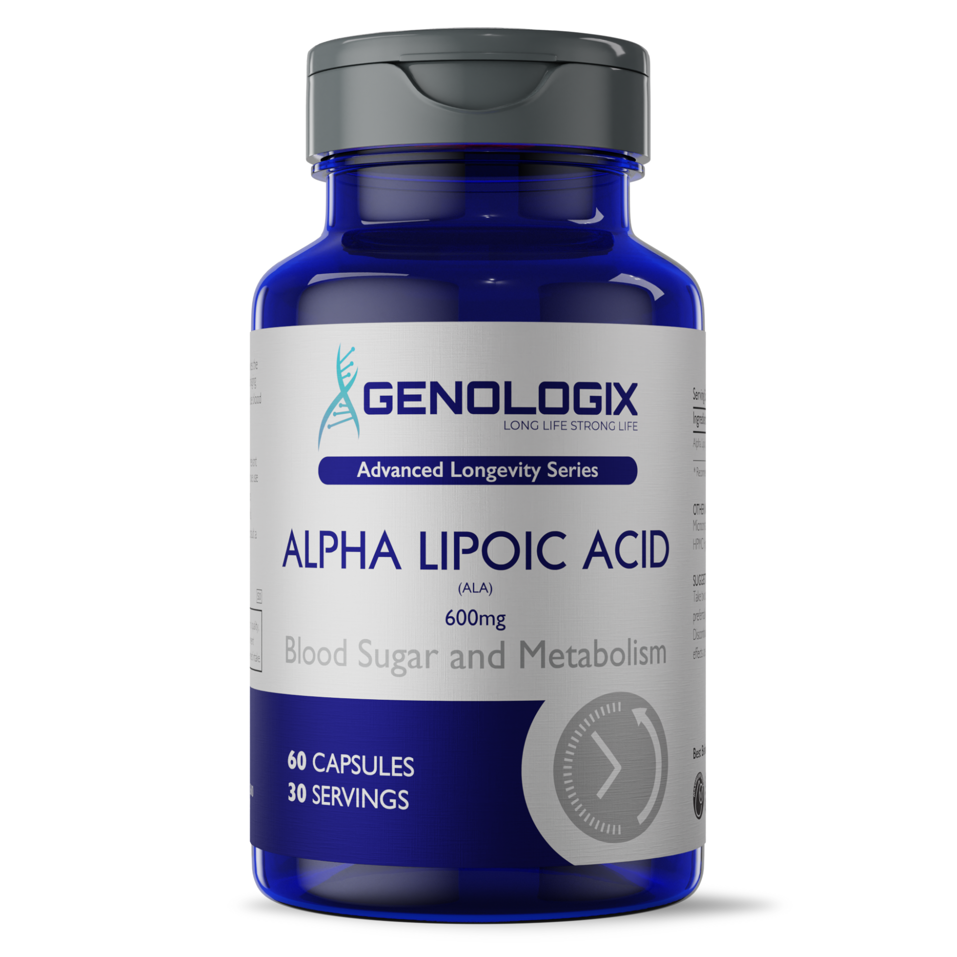 Alpha Lipoic Acid (ALA) 600mg Genologix