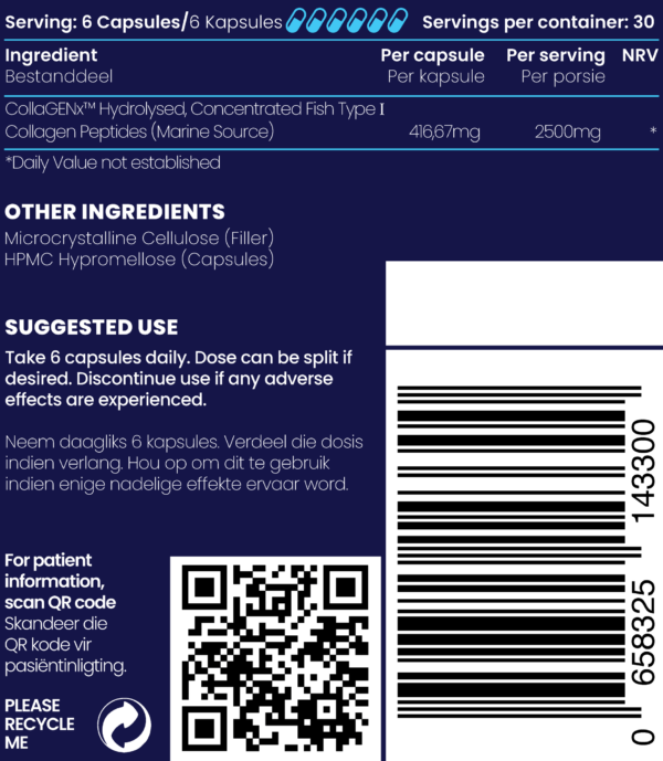 Marine Collagen Peptide CollaGENx ™ - Image 4