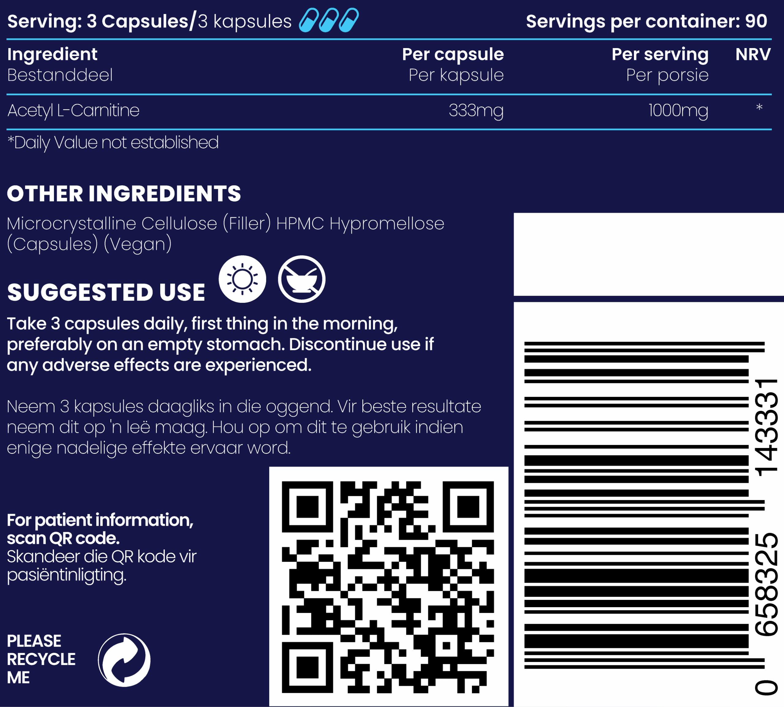 Acetyl L-Carnitine BULK - Image 4