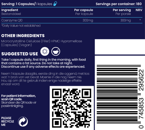 CoQ-10 300mg BULK - Image 4