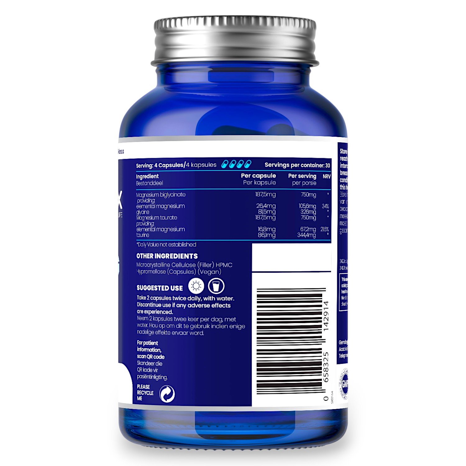 BodyMAG (Magnesium Biglycinate and Magnesium Taurate) - Image 3