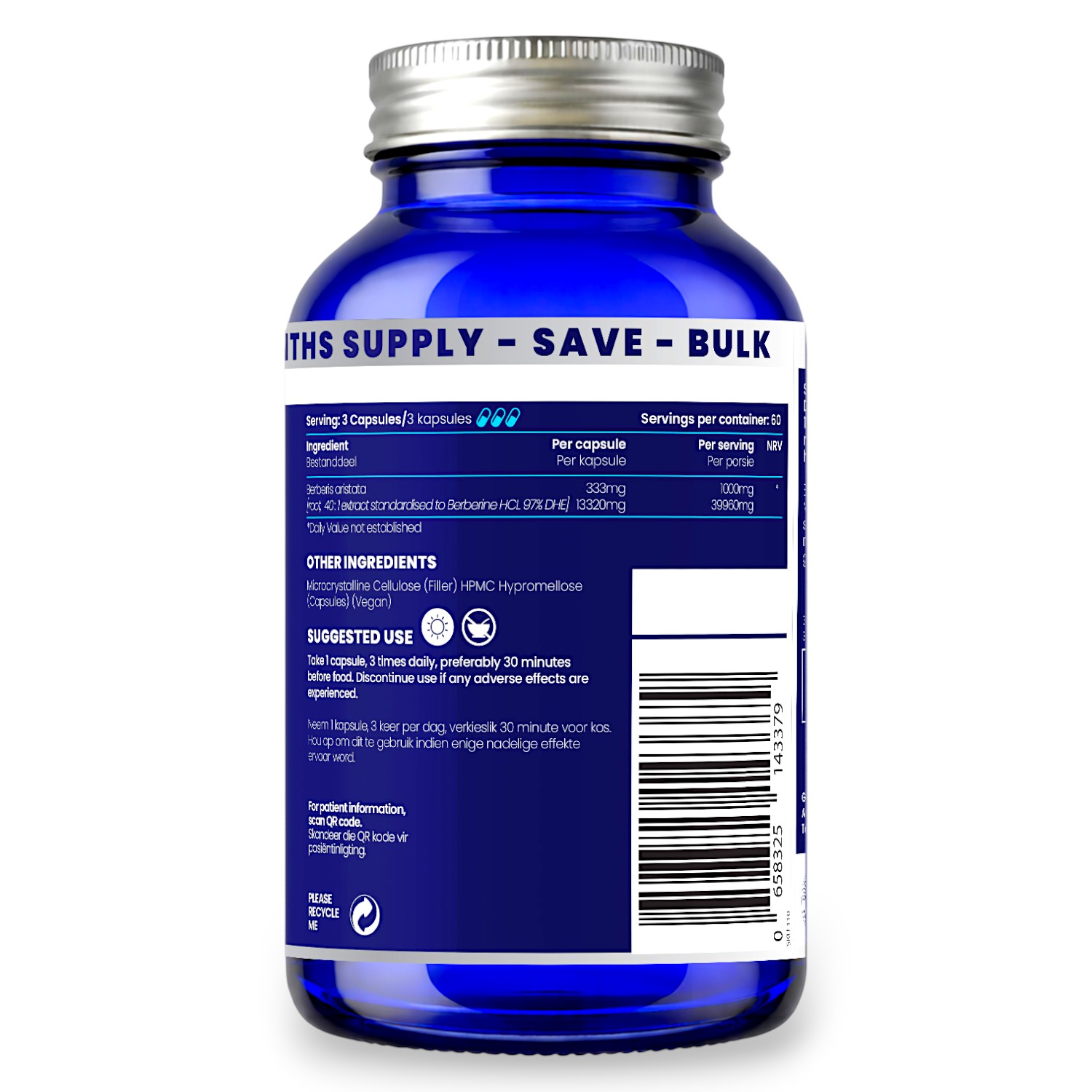 Berberine BULK - Image 3